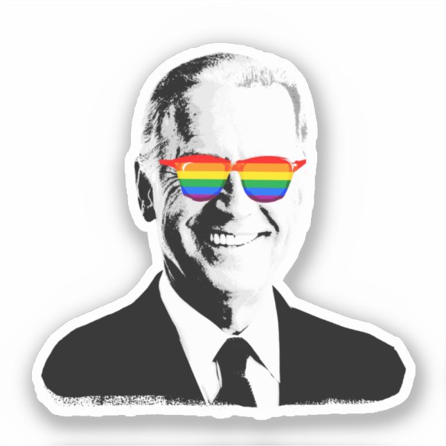 Sticker Fierté de Joe Biden (Recto)