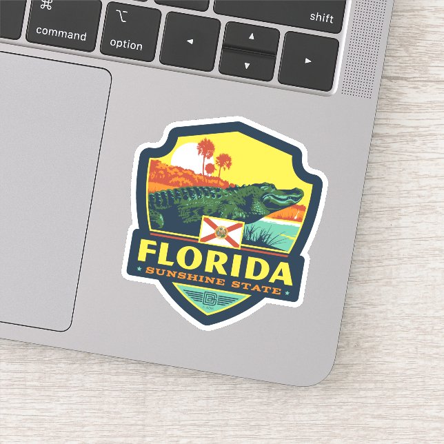 Sticker Fierté de l'État | Floride (Détail)