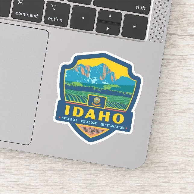 Sticker Fierté de l'État | Idaho (Détail)