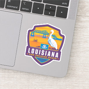 Sticker Fierté de l'État Louisiane