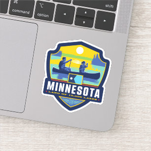 Sticker Fierté de l'État Minnesota