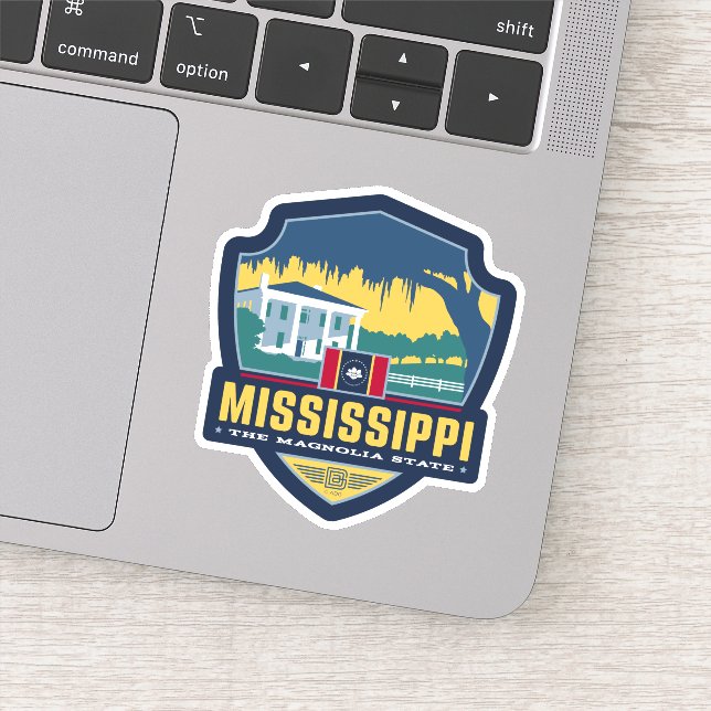 Sticker Fierté de l'État | Mississippi (Détail)