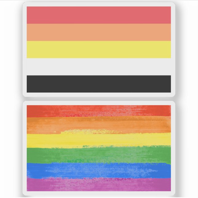 Sticker Fierté Lithsexuelle (Devant)