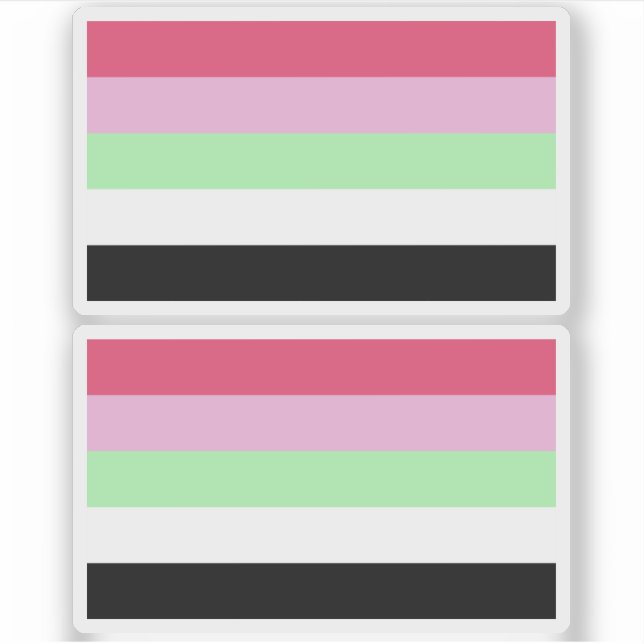 Sticker Fierté réciproamoureuse (Devant)