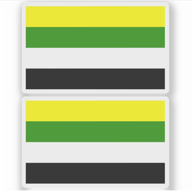 Sticker Fierté skoliosexuelle (Devant)