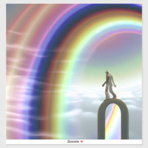 Sticker Figure de mystère au Stargate interdimensionnel