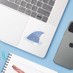 Sticker Fin de requin
