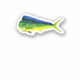 Sticker Fishing Mahi Fish Mahi Mahi Fishing Lover