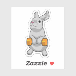 Sticker Fitness Rabbit Dumbbell