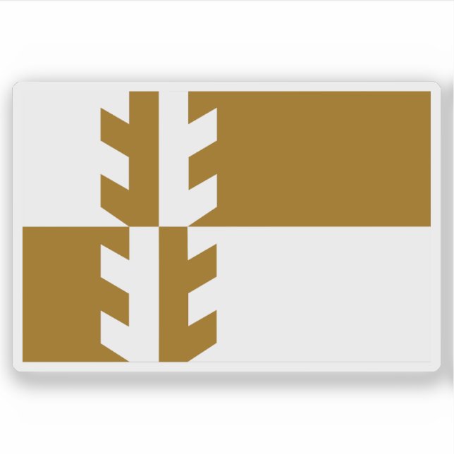 Sticker Flag of Damaraland, the Republic of South Africa (Devant)