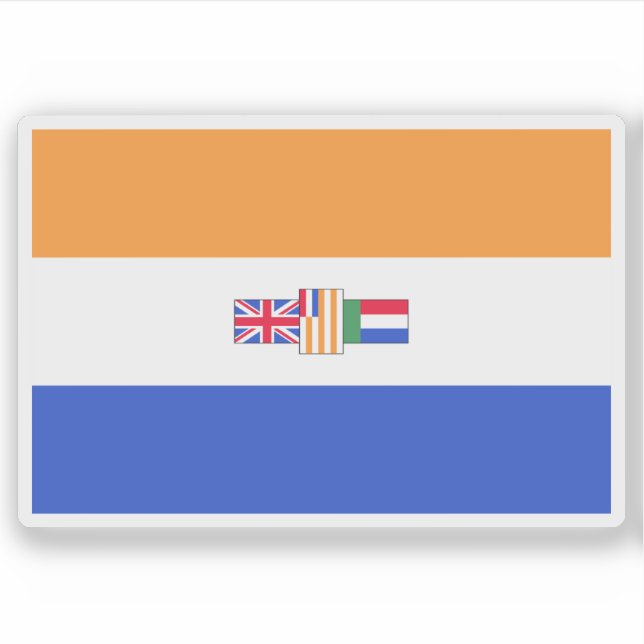 Sticker Flag of South Africa (1982–1994), Africa (Devant)
