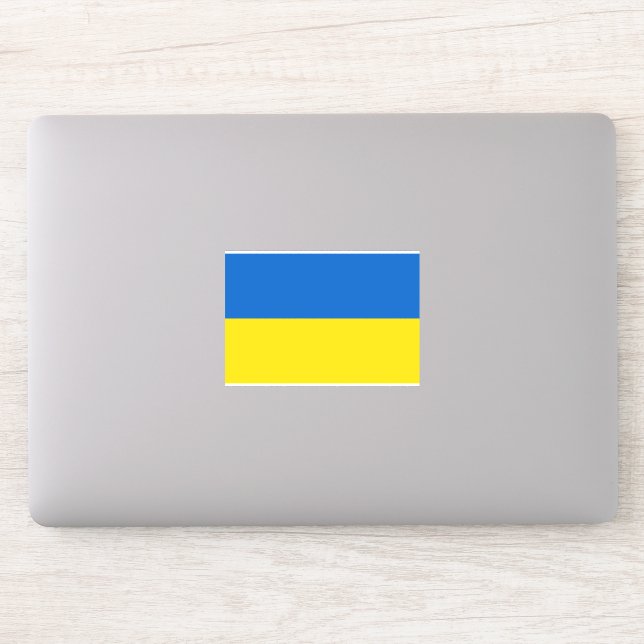 Sticker Flag of Ukraine (Ordinateur)