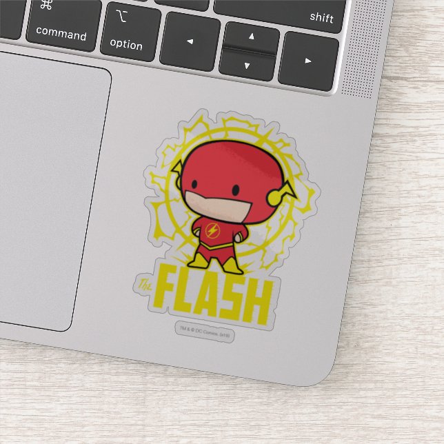 Sticker Flash Chibi Avec Électricité (Détail)