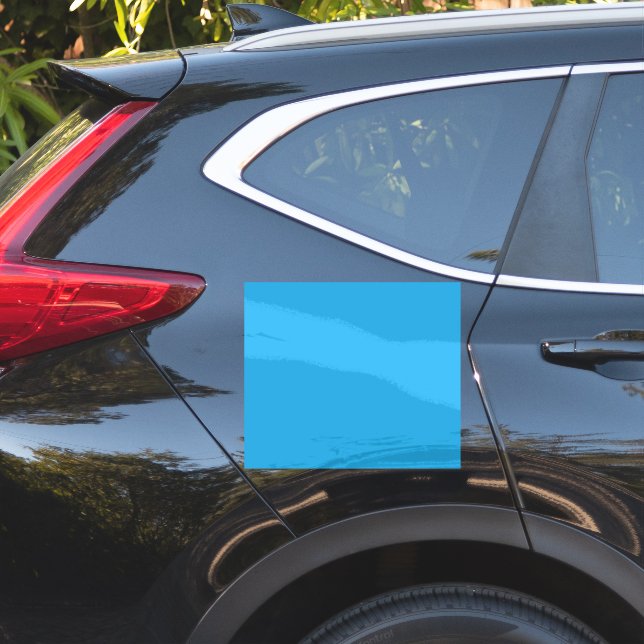 Sticker Flat Sky Blue Arrière - plan Texture pour numériqu (Coté voiture)