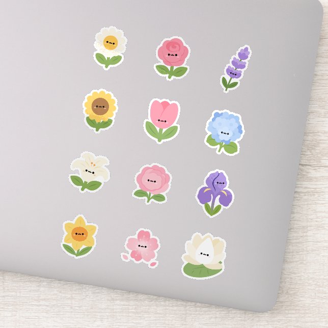 Sticker Fleur (Détail)