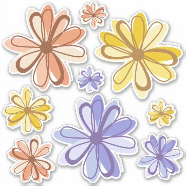 Sticker Fleur (Devant)