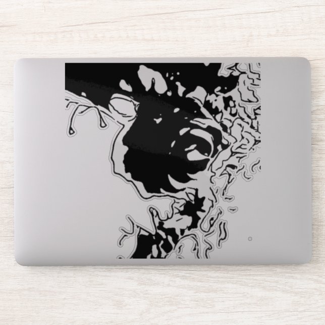 Sticker Fleur Doodle (Ordinateur)