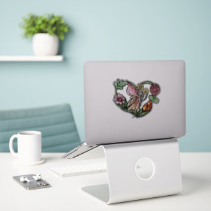 Sticker Fleur Fée Jardin Fées