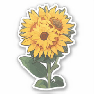 Sticker fleurs