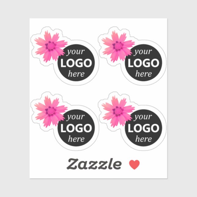 Sticker Fleurs de marguerite mignonne Modèle d'image du lo (Feuille)