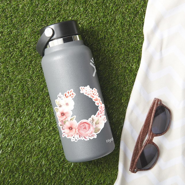 Sticker Fleurs nuptiales (HydroFlask Insitu)