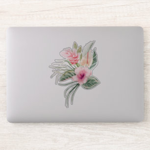 Sticker Fleurs Tropicales Chic