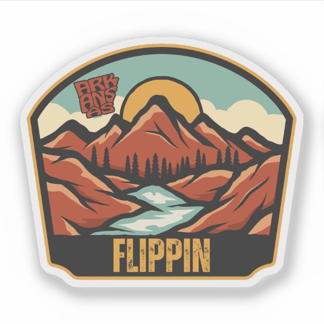 Sticker Flippin, Arkansas  (Devant)