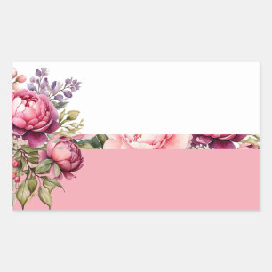 Sticker floral Cottage rose