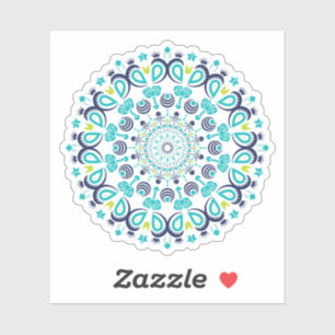 Sticker Floral Fleur Cute Mandala