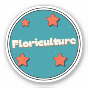 Sticker Floriculture