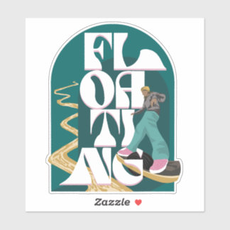 Sticker flottant