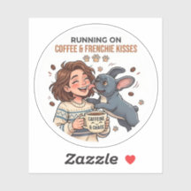 Fonctionne Au Café Et Aux Bisous De Bouledogue Fra