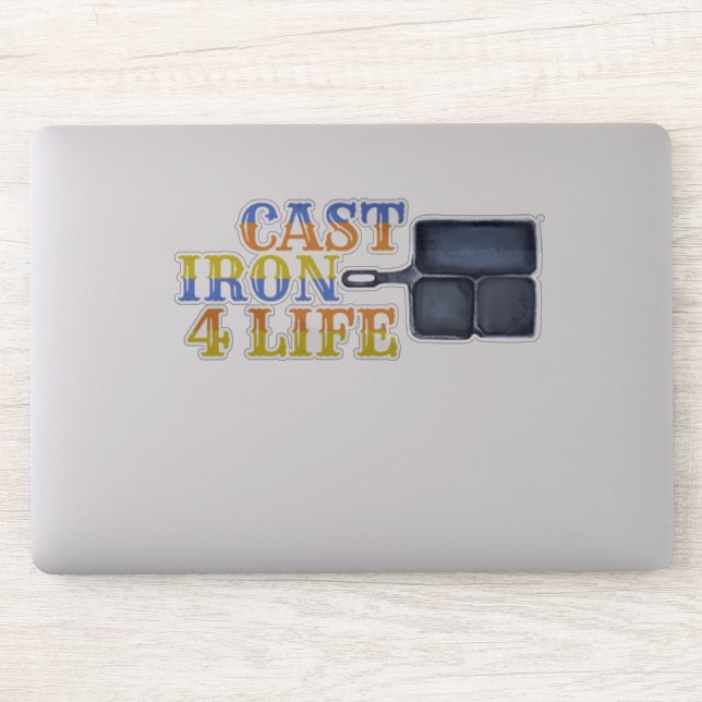 Sticker Fonte de fer pour la vie (Ordinateur)