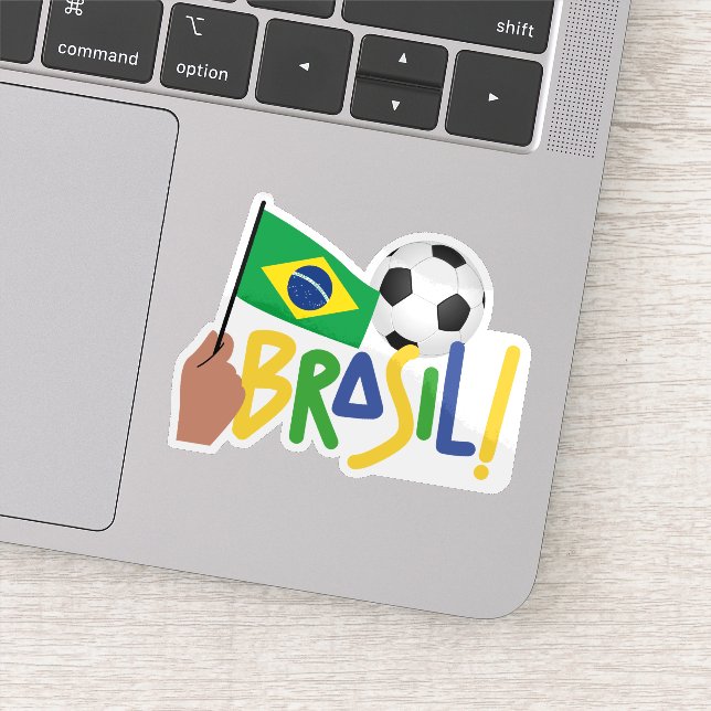 Sticker Football Brésilien (Détail)