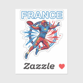Sticker Football de France Quartier-Maître Dynamique Art P