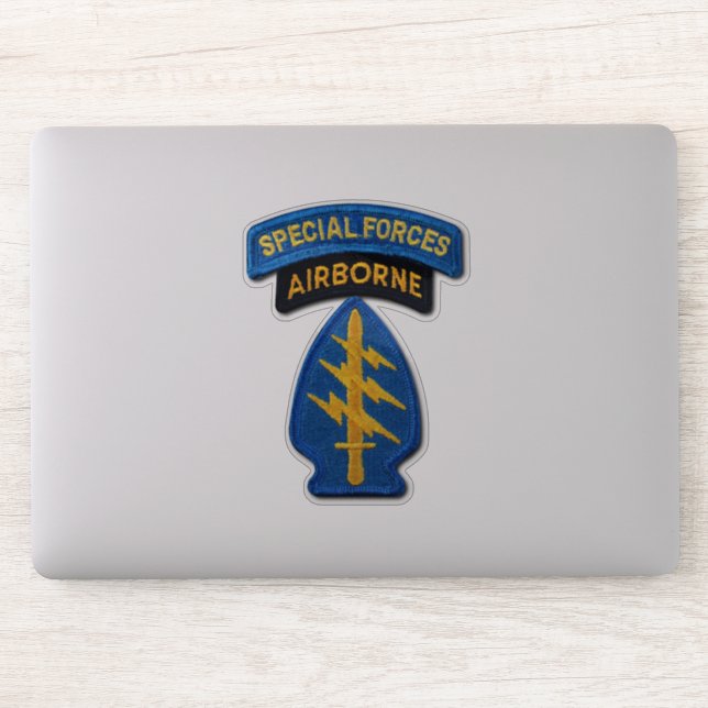 Sticker Forces spéciales de l'Armée SFGA SFG Green Berets  (Ordinateur)