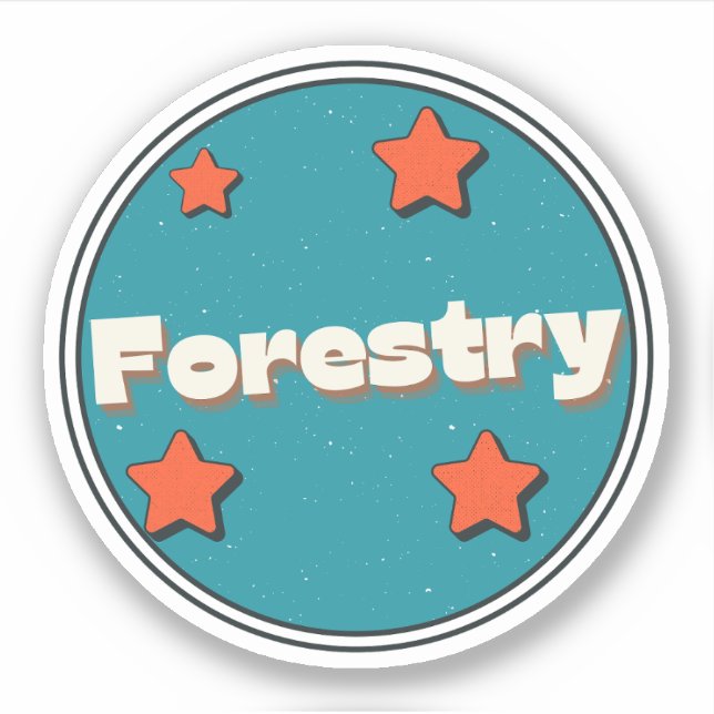 Sticker Forêt (Devant)
