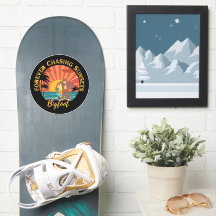 Forever Chasing Sunsets Bigfoot Surf Noir