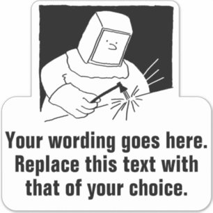 Sticker Forgeron ou soudeur promotionnel