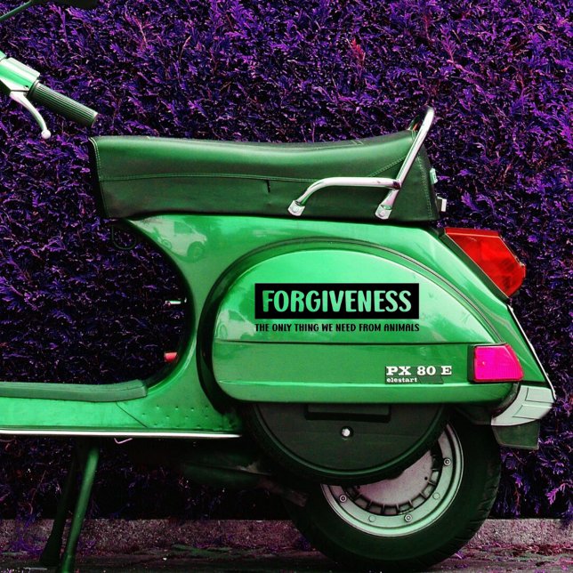 Sticker Forgiveness, 2 in 1, Vegan (Créateur téléchargé)