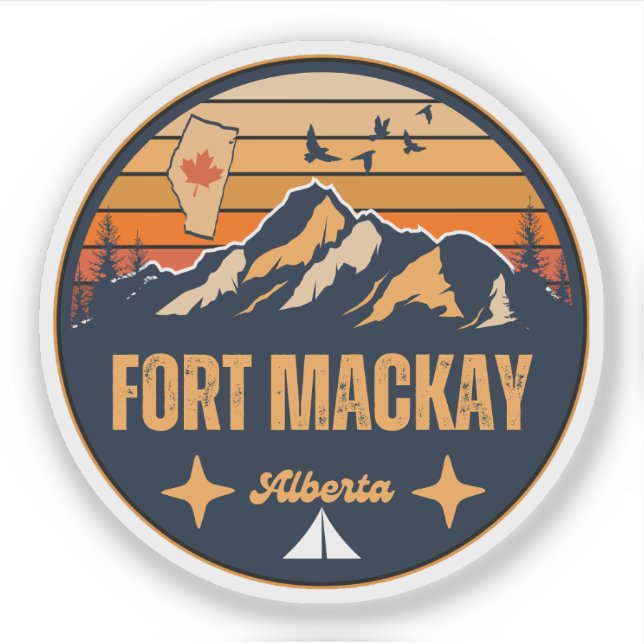 Sticker Fort MacKay (Alberta) (Devant)