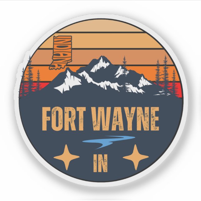 Sticker Fort Wayne (Devant)