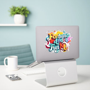 Sticker "Fortune and Fun"
