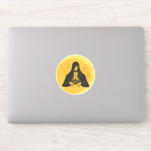 Sticker Fortune Teller Moon Halloween