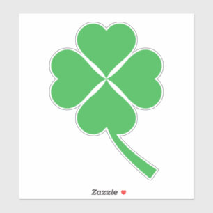 Sticker Four Leaf Clover - St. Patrick's Day