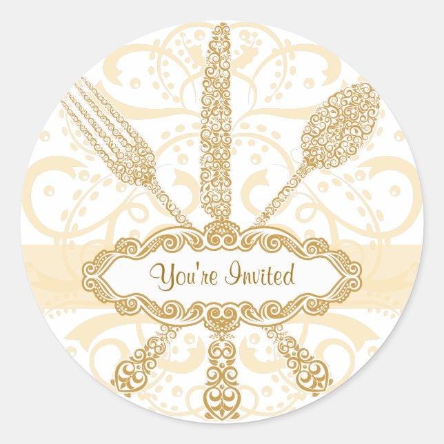 Sticker fourche couteau (Devant)