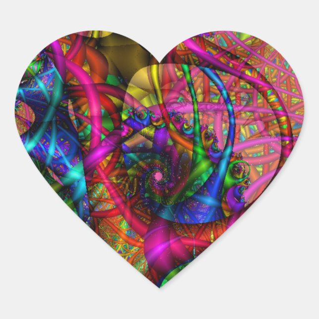 Sticker fractal (Devant)