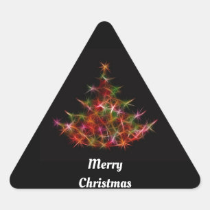Sticker Fractal Christmas Tree