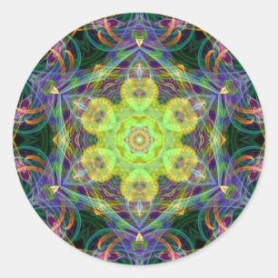 Sticker Fractidelic 015