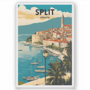 Sticker Fractionner la Croatie